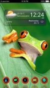 Green Frog CLauncher Android Mobile Phone Theme
