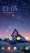 Night Stars CLauncher Android Mobile Phone Theme