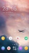 Plane CLauncher Android Mobile Phone Theme