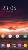 Sunset CLauncher Android Mobile Phone Theme