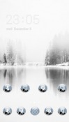 Winter Lake CLauncher Android Mobile Phone Theme