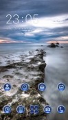 Ice Cloud CLauncher Android Mobile Phone Theme