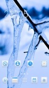 Snow CLauncher Samsung Galaxy Rush M830 Theme