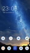 Wonderful Night CLauncher Android Mobile Phone Theme