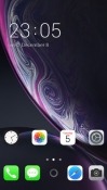 iPhone XR CLauncher Samsung Galaxy Rush M830 Theme