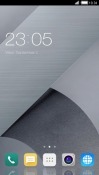 Gray CLauncher Android Mobile Phone Theme