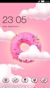 Pink Donut CLauncher Android Mobile Phone Theme