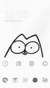 Simon&#039;s Cat CLauncher Android Mobile Phone Theme