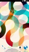 Abstract Circles CLauncher Android Mobile Phone Theme