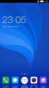 Blue CLauncher Android Mobile Phone Theme