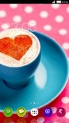 Coffee Heart CLauncher Android Mobile Phone Theme