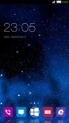 Night CLauncher HTC One V Theme