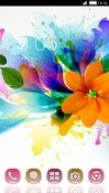 Colorful Flower CLauncher Android Mobile Phone Theme