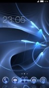 Blue CLauncher Android Mobile Phone Theme