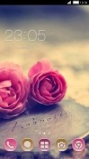 Rose CLauncher HTC One V Theme