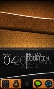 Leather Go Launcher Android Mobile Phone Theme