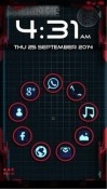 Blue Gamer Smart Launcher Android Mobile Phone Theme