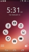 Unity Smart Launcher HTC Rhyme Theme