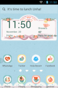 Afternoon Tea Hola Launcher Android Mobile Phone Theme