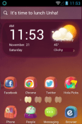 One Step Sway Hola Launcher HTC Desire 830 Theme