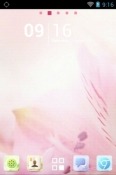 Bloom Go Launcher HTC One M9s Theme