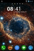 Outer Space Go Launcher Motorola One 5G Ace Theme