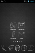 Kontur Icon Pack HTC Desire 830 Theme