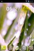 Rain Go Launcher Motorola One 5G Ace Theme
