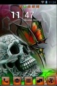 Skullie Go Launcher Android Mobile Phone Theme