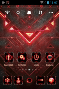 Dark Forge Go Launcher Android Mobile Phone Theme