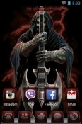Rock Power Go Launcher Android Mobile Phone Theme