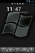 Windows Logo Go Launcher Tecno Spark 7T Theme