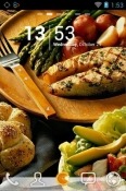 Delicious Food Go Launcher Huawei nova 9 Theme