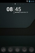 Carbon Android Go Launcher TCL Tab 10s Theme