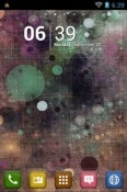 Dots Circle Colorful Go Launcher Motorola One 5G Ace Theme