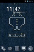 Android Stitch Go Launcher iBall Andi HD6 Theme