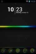 Neon Go Launcher HTC One M9s Theme