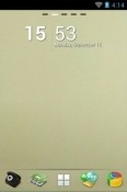 Fade Time Go Launcher G&amp;#039;Five GNote 3 Theme