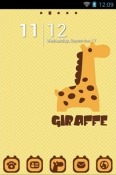Giraffe Go Launcher Android Mobile Phone Theme