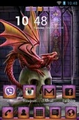 Dragon Lord Go Launcher QMobile I8i Pro II Theme
