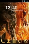 Horses Go Launcher Nokia C20 Theme
