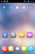 Clean Go Launcher Xiaomi Redmi 8 Theme