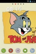 Tom And Jerry Go Launcher QMobile Noir J5 Theme