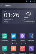 The Night Hola Launcher Vivo Y20A Theme