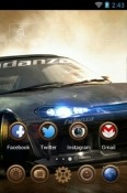 Rally Car CLauncher Sony Xperia XZ3 Theme