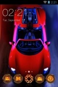 Porsche CLauncher Android Mobile Phone Theme