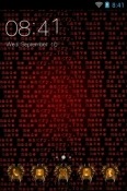 Red CLauncher Nokia 105+ (2022) Theme
