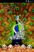 Peafowl CLauncher Sony Xperia XZ3 Theme