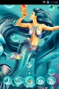 Mermaid Theme CLauncher Android Mobile Phone Theme