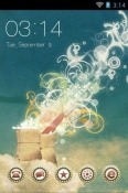 Heavenly Abstraction CLauncher Infinix Smart 6 Theme